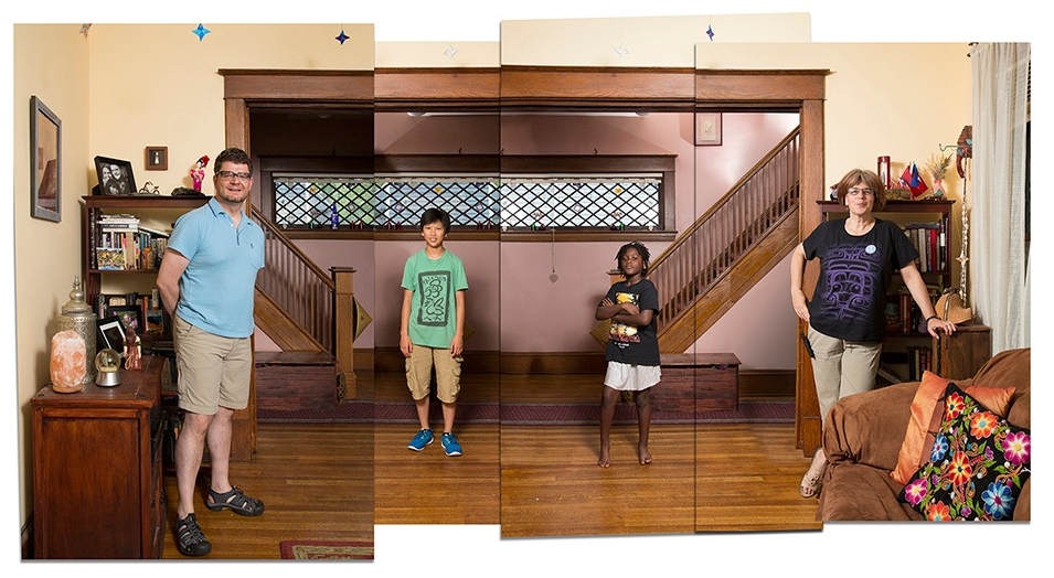1. The Clark-Depolos, photograph (montage of archival inkjet prints), 20” x 30” (2015)
