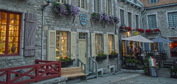 Quebec City historical building