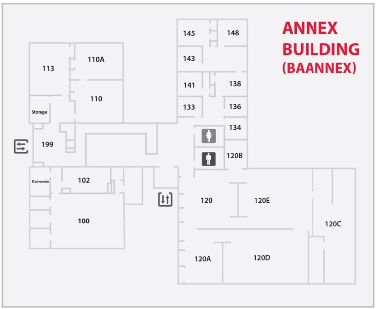 Annex building floor plan