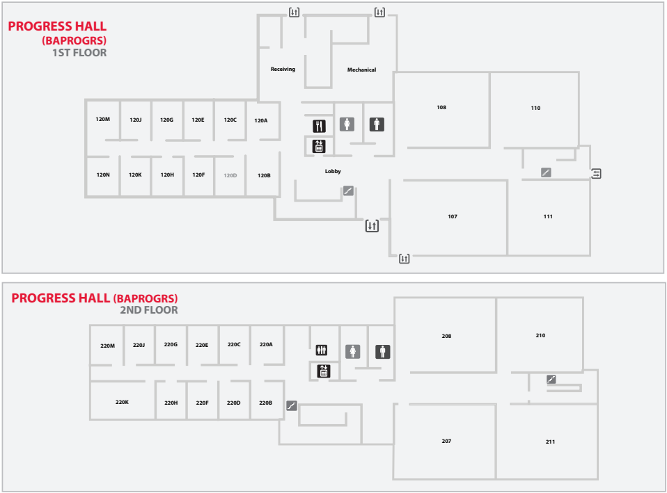 UC Blue Ash College Progress Hall Floor Plan