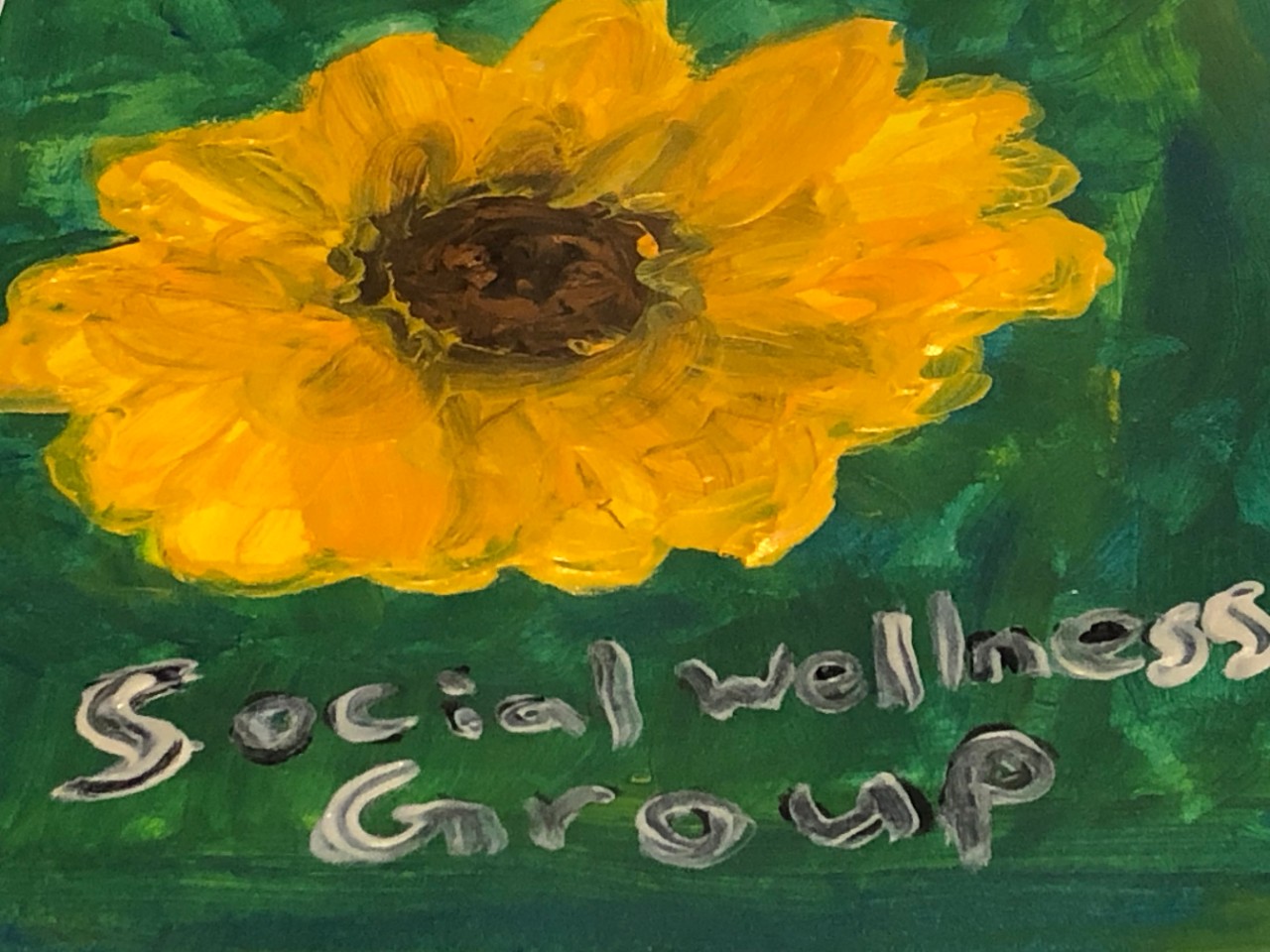 Social Wellness Group flower logo