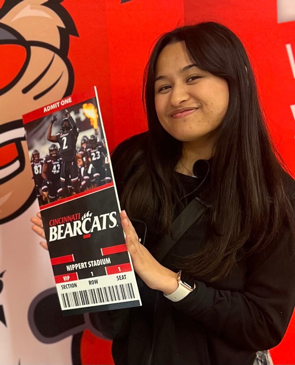 Akriti Hamal at UC event